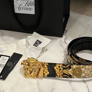 Men’s Versace Medusa Belt